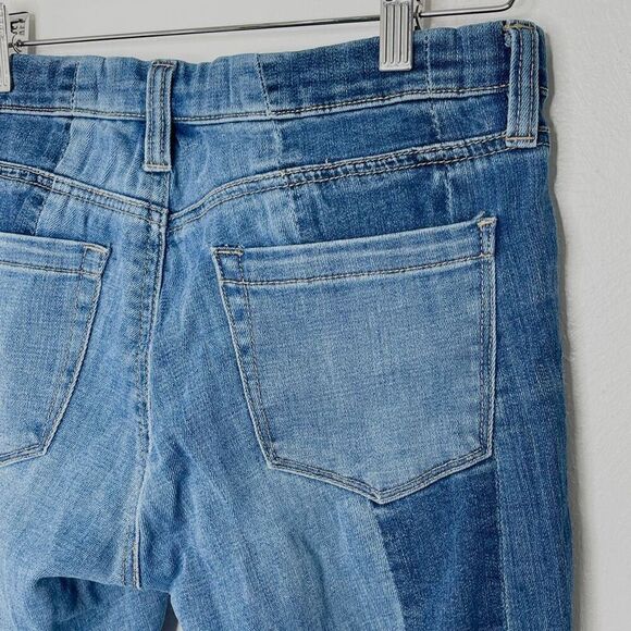 Chelsea and Violet color block raw edge skinny jeans - Women’s 28 - Picture 4 of 7